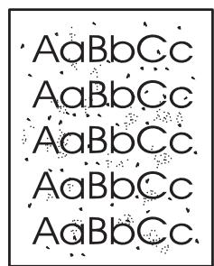 HP LASERJET P1006 - Traces d'encre - 1