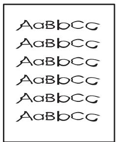 HP LASERJET P1006 - Caractères mal formés - 1