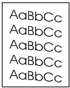 HP LASERJET P1006 - Page imprimée de travers - 1