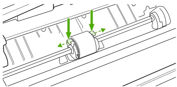 HP LASERJET P1006 - Remplacement du rouleau d'entraînement - 3