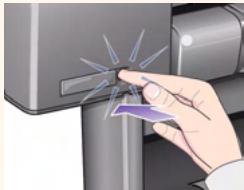 HP DESIGNJET 500 - Installation de la carte réseau - 1