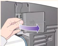 HP DESIGNJET 500 - Installation de la carte réseau - 4