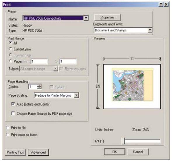 HP DESIGNJET Z6100 - Utilisation de Adobe Acrobat - 2