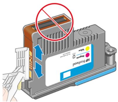 HP DESIGNJET Z6100 - Nettoyage des connexions électriques d'une tête d'impression - 10