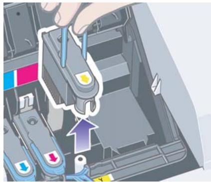 HP DESIGNJET 70 - Comment nettoyer une tête d'impression ? (suite) - 2