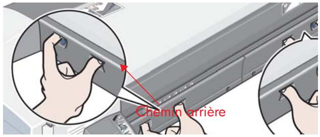HP DESIGNJET 70 - Problème : bourrage papier - 1
