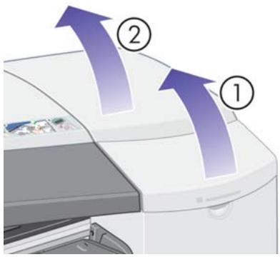HP DESIGNJET 70 - Comment nettoyer une tête d'impression ? - 2