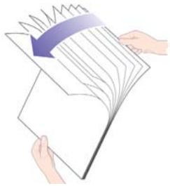 HP DESIGNJET 70 - Comment charger du papier dans le bac d'entrée ? - 4
