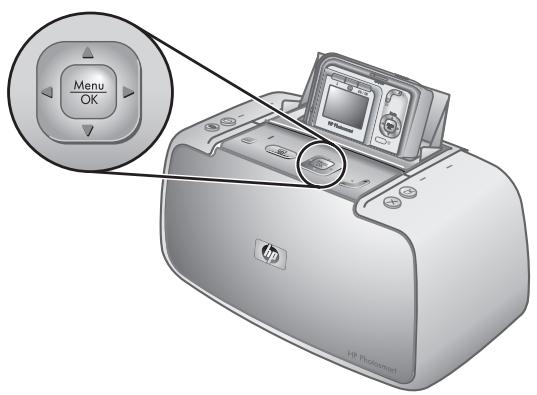 HP PHOTOSMART A436 - Menus de l'imprimante et options - 1