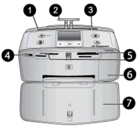 HP PHOTOSMART A516 - Face arrière de l'imprimante - 1
