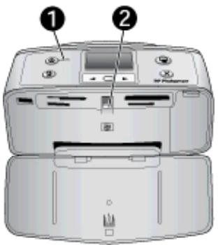 HP PHOTOSMART A516 - Face intérieure avant de l'imprimante - 1