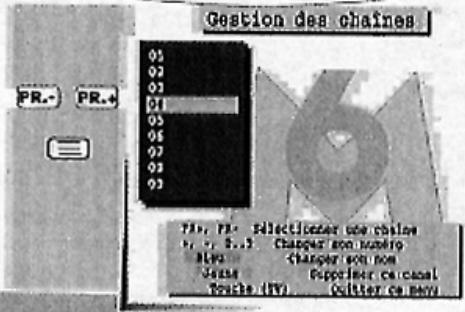 THOMSON 32VT68NE - Gestion des chaînes - 2