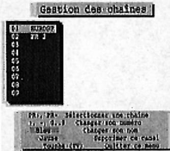 THOMSON 32VT68NE - Accéder à l'organisation - 2