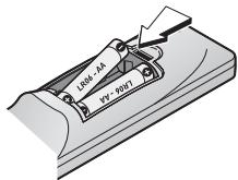 THOMSON DTH8060 - Mise en place des piles - 2