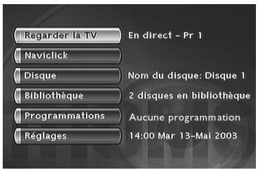 THOMSON DTH8060 - À partir d'un récepteur satellite cable (prise AV2) - 1
