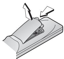 THOMSON DTH8060 - Mise en place des piles - 1