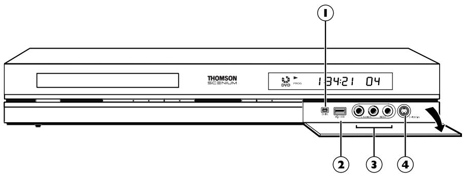 THOMSON SCENIX 134:21 04 DVD PROG ① ② ③ ④