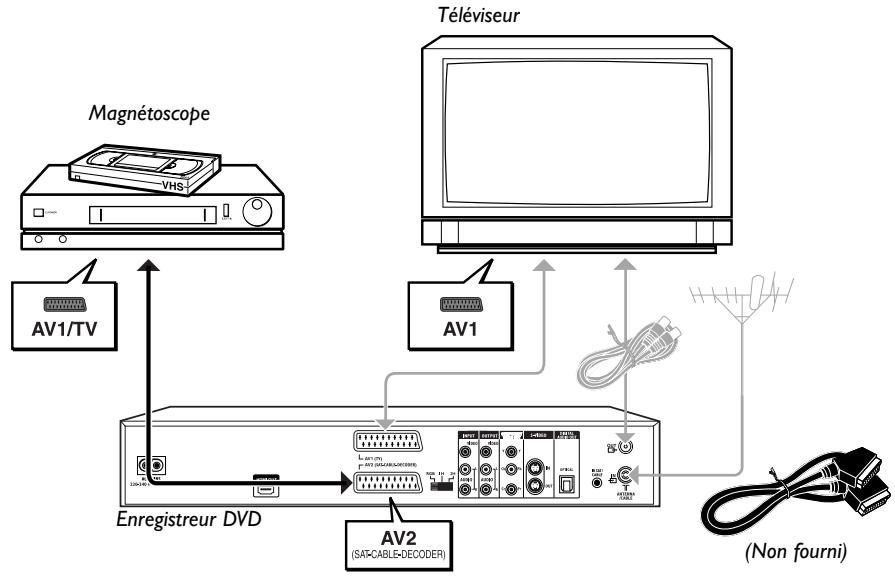 THOMSON DTH8550E - Connexions et Réglages - 1