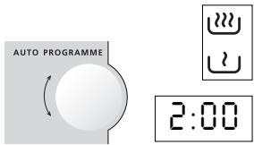 BRANDT ME640XE1 - Folgende Programme stehen zur Verfügung: Expreßprogrammierung - 1