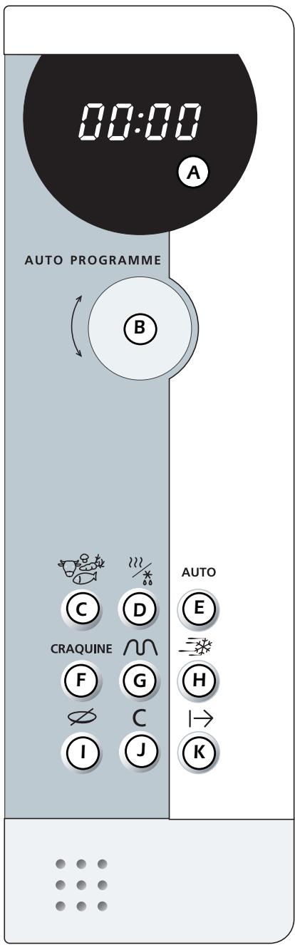 BRANDT ME640XE1 - Bandeau de Commande - 1