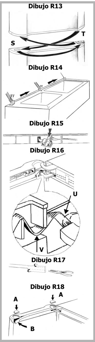 BRANDT CE3321X - Montaje de la puertas - 1