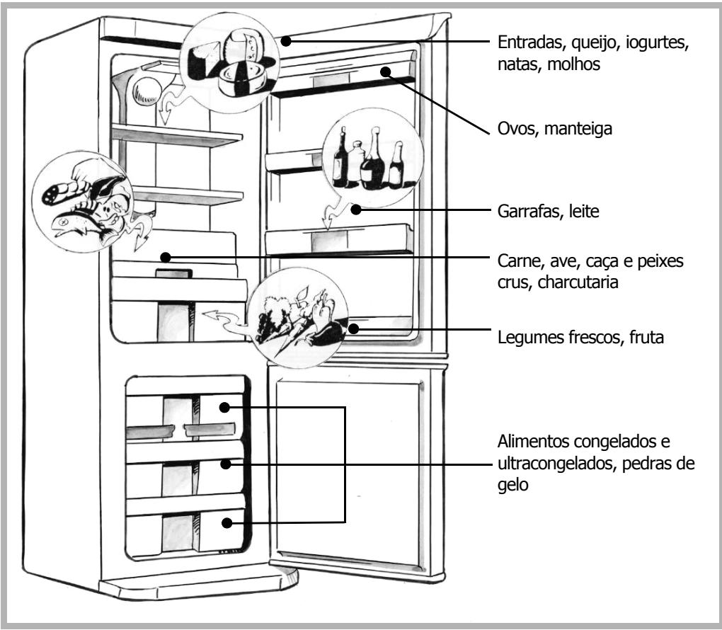 BRANDT CE3321X - Arrumaçao dos alimentos no seu frigorífico - 2