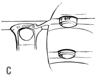 BRANDT CE3521X - Uvedeni ventilace do chodu: - 3