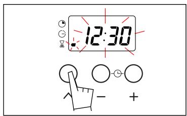 BRANDT FC222ZN1 - How to use the timer - 1