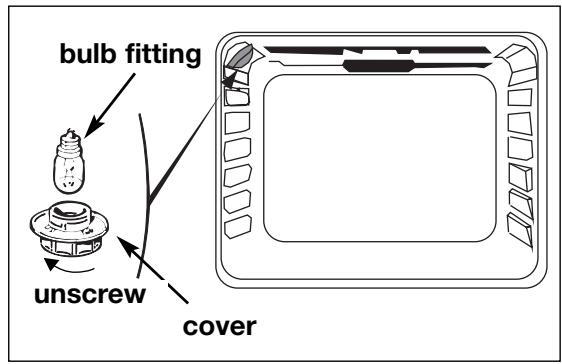 BRANDT FP212XN1 - Changing a bulb - 2