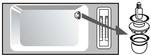 BRANDT FV600XS1 - Comment changer l'ampoule ? - 1