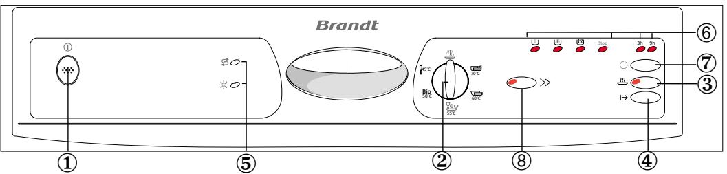 BRANDT DWE356 - Vorstellung der Spülmaschine - 1
