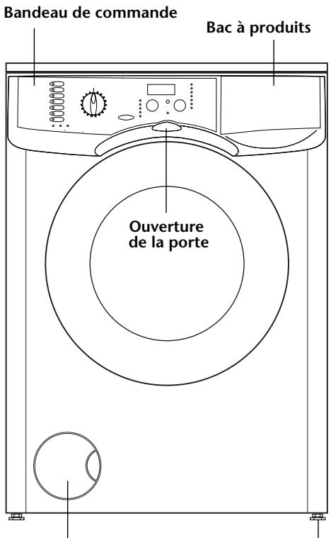 BRANDT WFH1670K - Vue d'ensemble de la machine - 2
