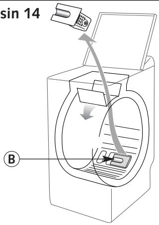 BRANDT WTC0815F - Nettoyage du filtre de pompe - 3