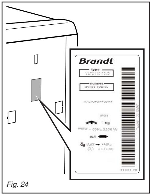 BRANDT WTC13TF - INTERVENTIONS - 1