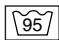 BRANDT WTD1372D - Onderhoudscode van textielwaren : - 1