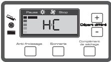 BRANDT ETE 6716 F,  ETE 6736 F - Programmation départ en "Heures creuses" - 2