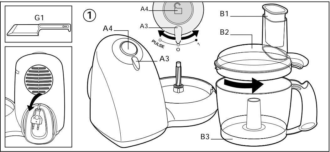MOULINEX MASTERCHEF 370 - 1