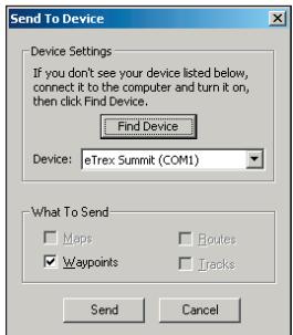 GARMIN MAPSOURCE - Recently Found Places (Emplacements récemments recherchés)— - 3