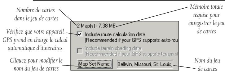 GARMIN MAPSOURCE - Ajout, suppression et utilisation des groupes de cartes - 3
