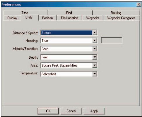 GARMIN MAPSOURCE - Menu s et barres d'outils - 1