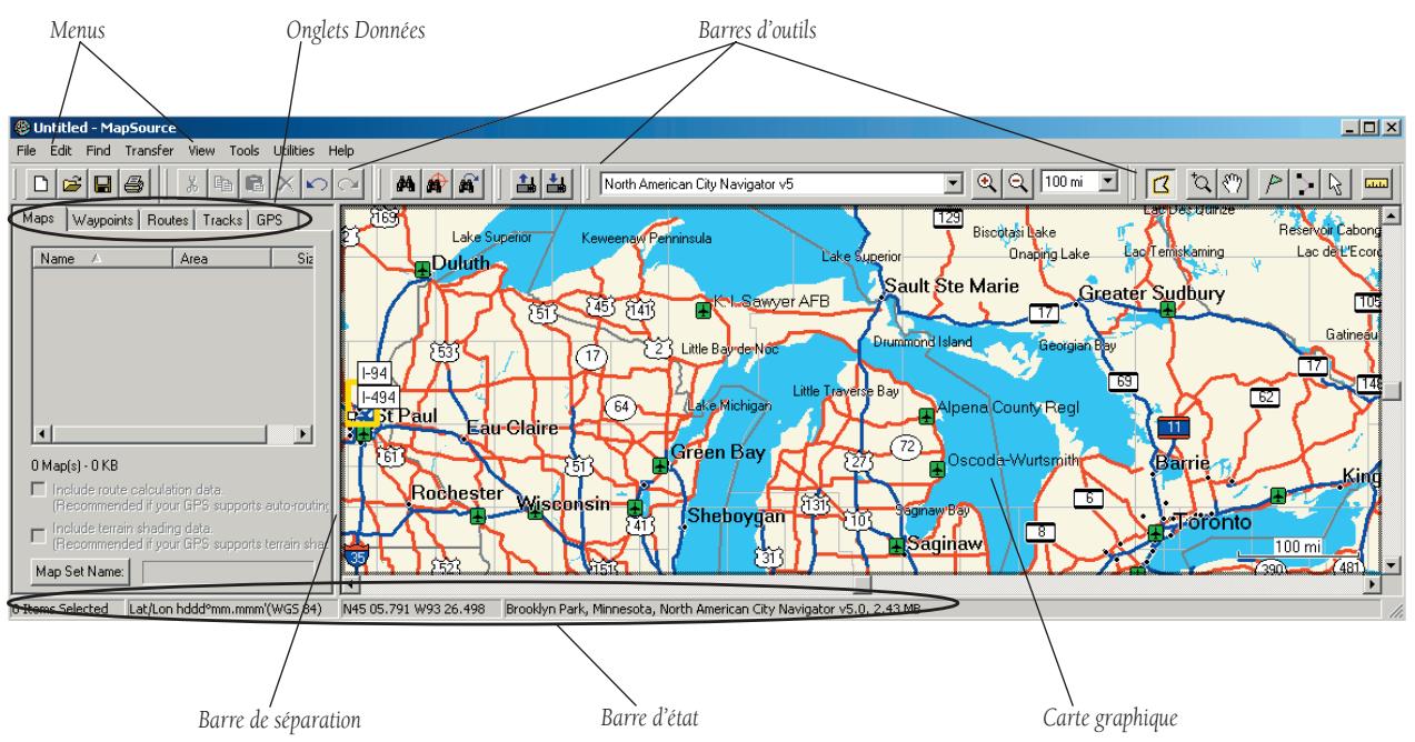 GARMIN MAPSOURCE - Interface MapSource - 1