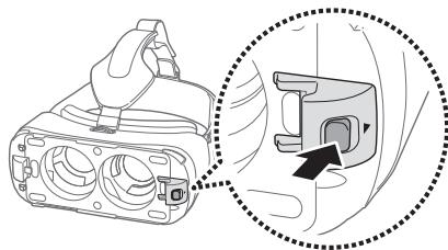 SAMSUNG GEAR VR POUR GALAXY NOTE 4 - SM-R320 - Mettre le gear VR en place - 5