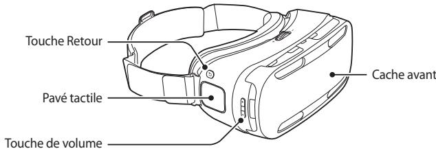 SAMSUNG GEAR VR POUR GALAXY NOTE 4 - SM-R320 - Présentation de l'appareil - 3