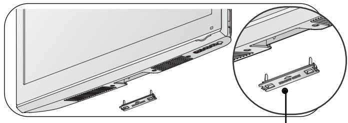 LG 42PQ2000 - SI VOUS N'UTILISEZ PAS LE SOCLE SUR PIED - 1