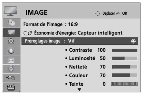 LG 42PQ2000 - Mode image - Réglages prédéfinis - 1