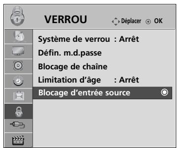 LG 42PQ2000 - CONTRÔLLE PARENTAL (EN MODE NUMÉRIQUE UNIQUÉMENT) - 6