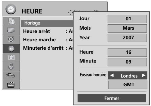 LG 42PQ2000 - HORLOGE - 3