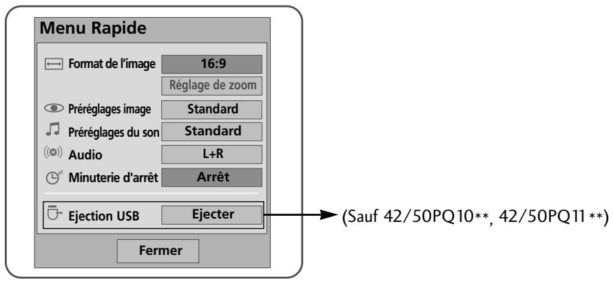LG 42PQ2000 - MENU RAPIDE - 1