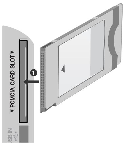 LG 42PQ2000 - INSERTION DU MODULE CI - 1