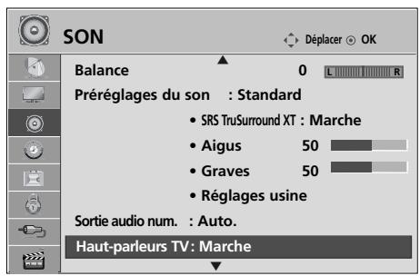 LG 42PQ2000 - ACTIVATION ET DÉSACTIVATION DES HAUT-PARLEURS - 1